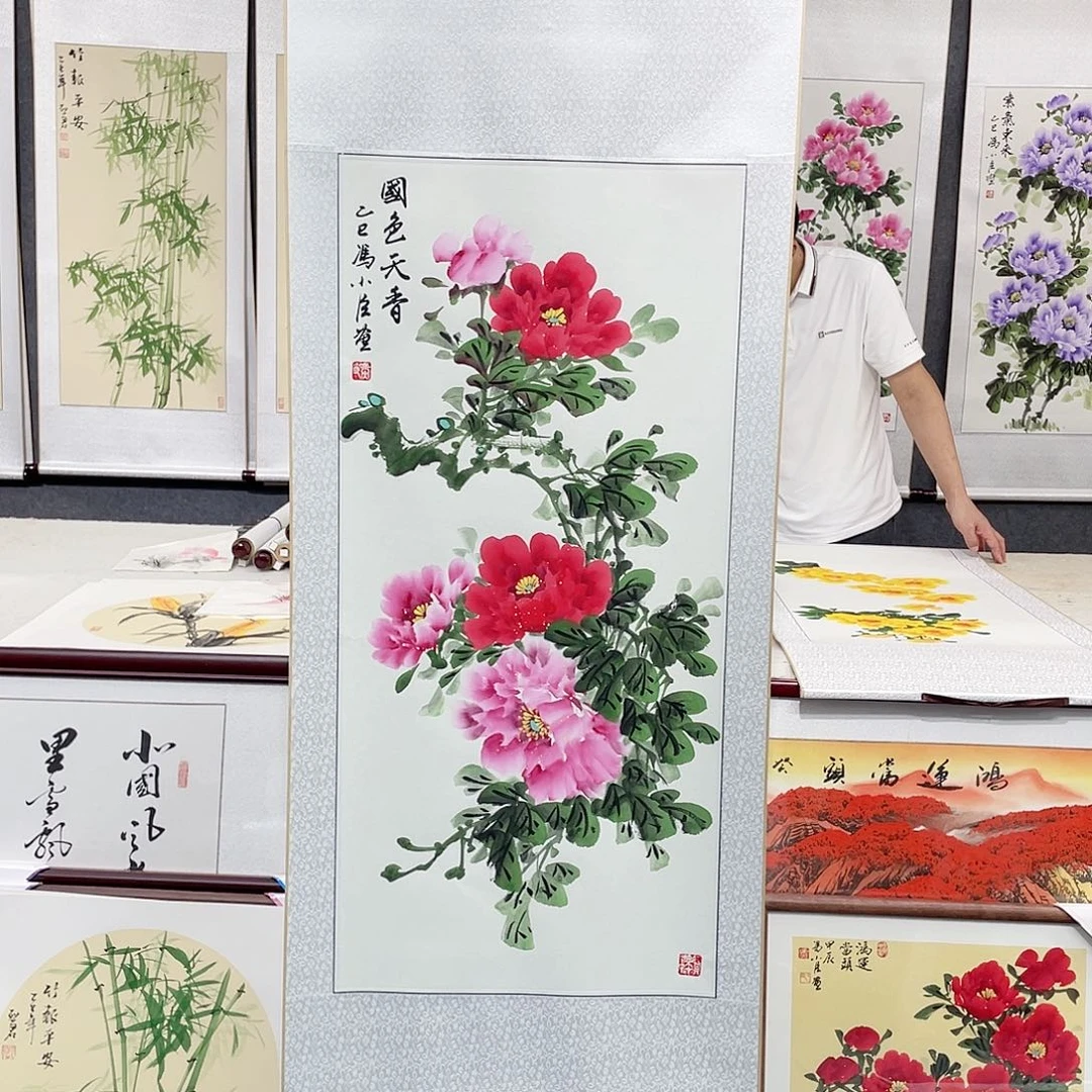 国画手绘作品手绘作品