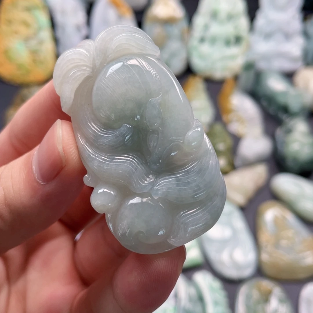 颈饰未镶嵌翡翠翡翠