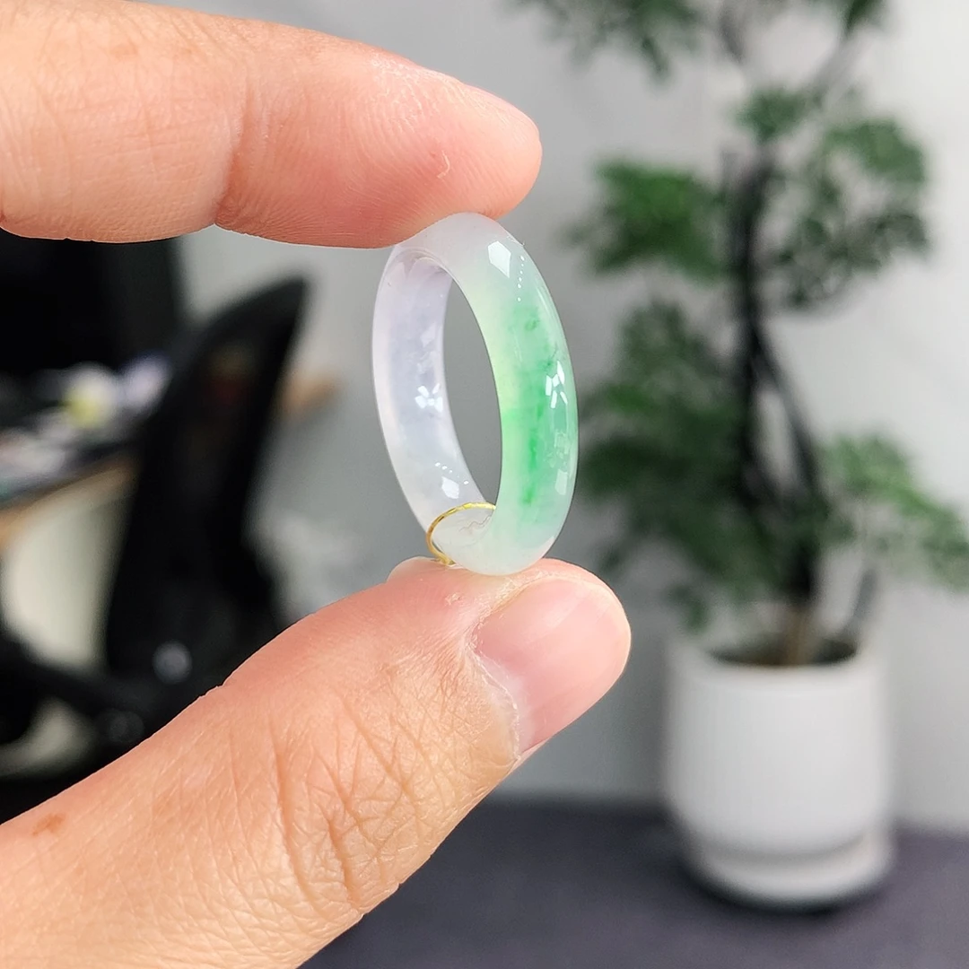 翡翠未镶嵌戒指16号