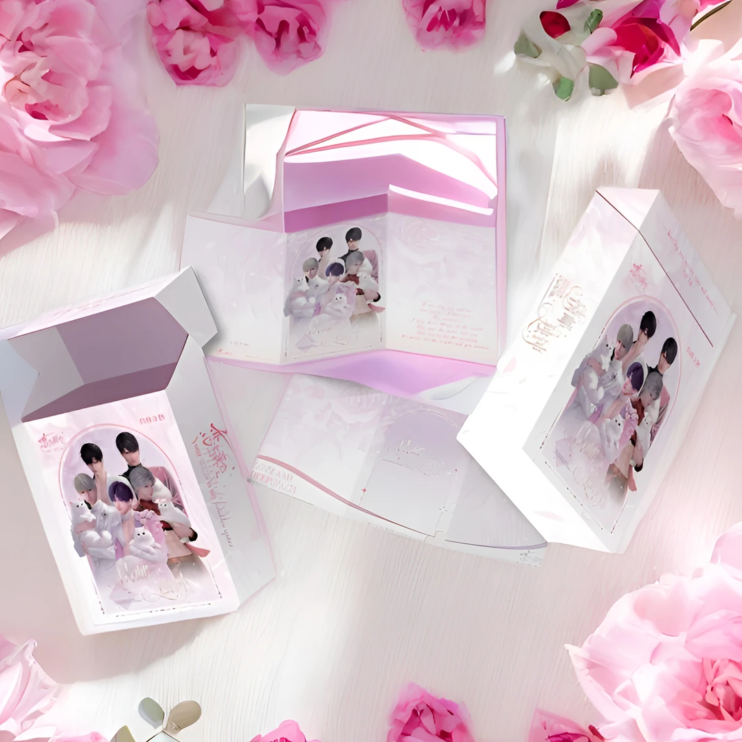 【平拆5k6】灼热文创《恋与深空-情邮独钟》折页邮票典藏卡牌