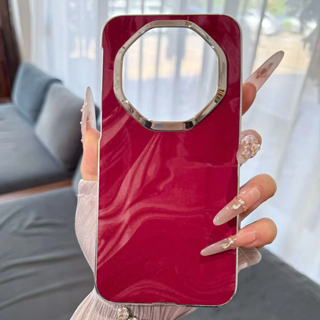 适用于华为mate80rs手机壳女款网红创意全包防摔个性电镀超薄奢华