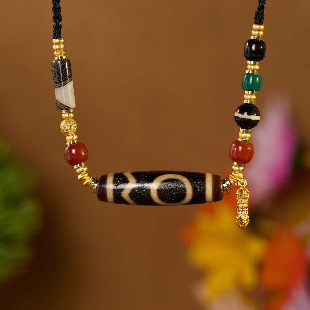 （一芳）黑白 顶料 息增怀珠珠项链 多样性发一