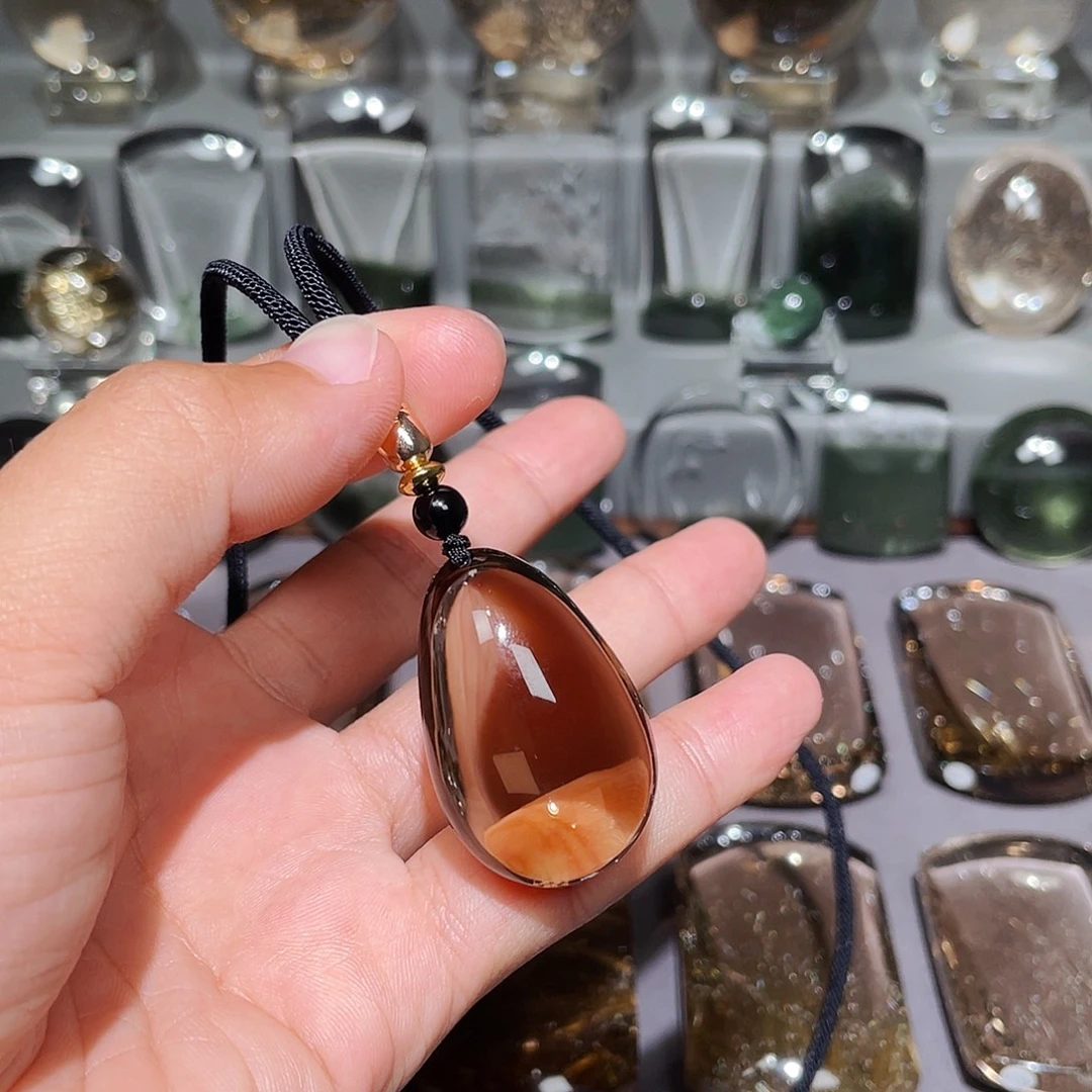 雅***童颈饰未镶嵌水晶挂件