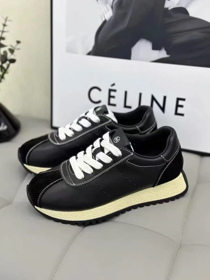 品牌真皮百搭休闲阿甘鞋80043