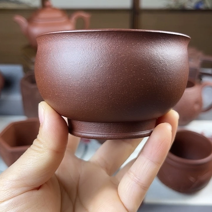 茶杯紫砂全手主人杯容量190