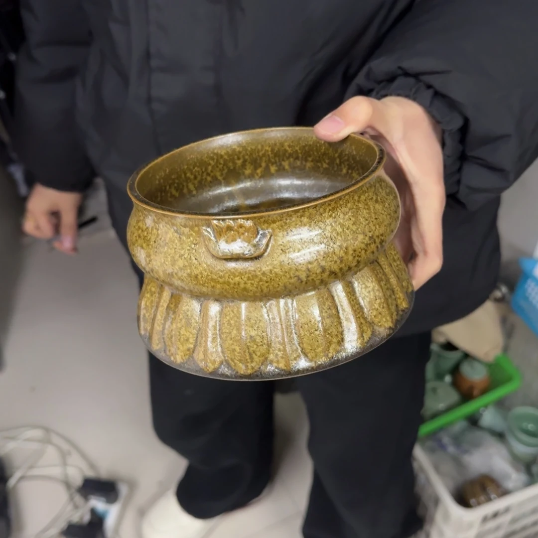 龙泉青瓷茶具微瑕6881