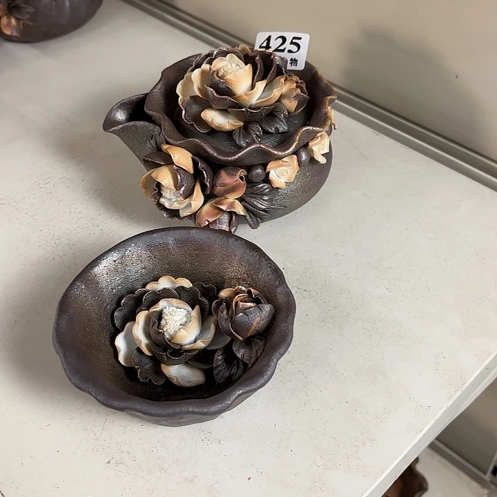 山泉造物手工制作柴烧425一套