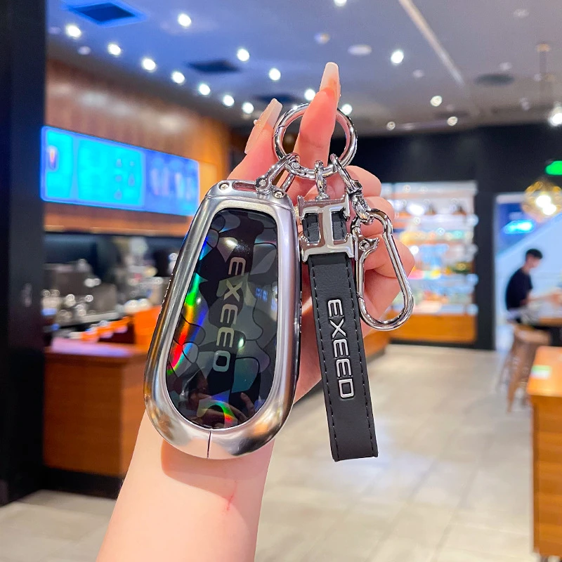 适用于全新星纪元ES汽车钥匙包套星途星纪元ET增程pro高档包壳扣