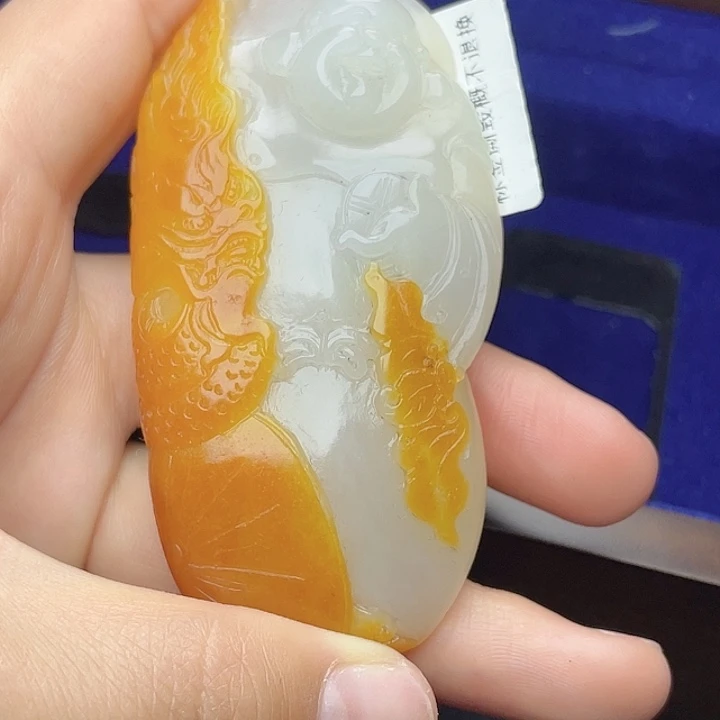 和田玉挂件未镶嵌严*T