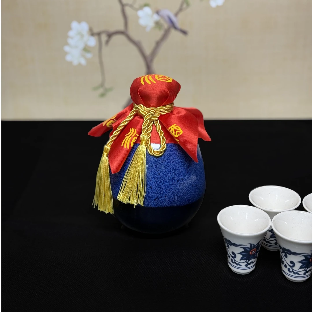 黄金岁月【现货现发】3号典藏酒坛装 52度浓香型（500ml一瓶）52度500