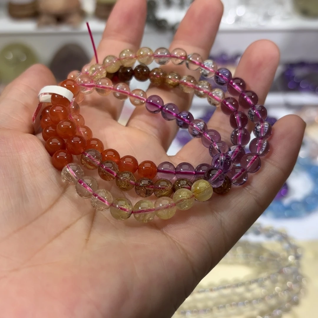 水晶手链未镶嵌手串