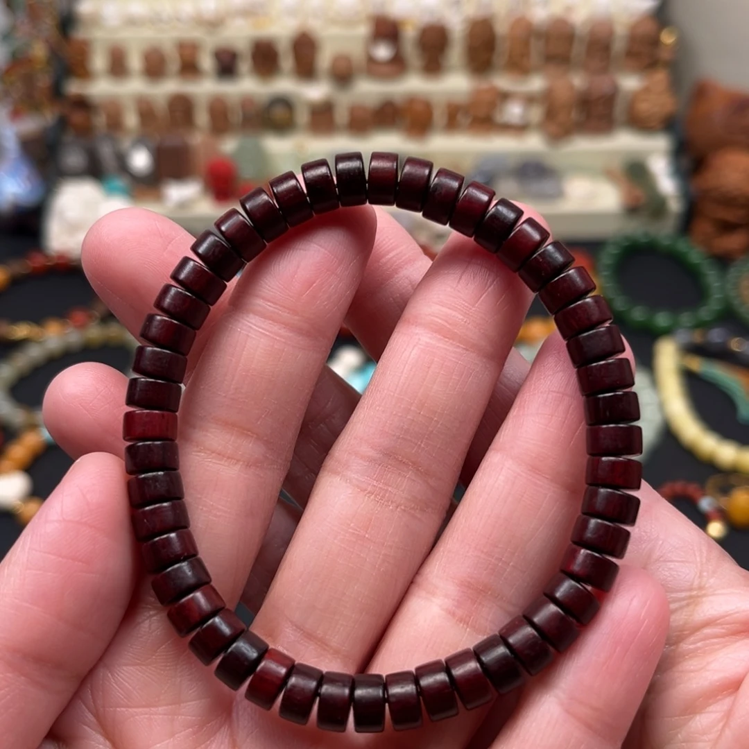 檀香紫檀（小叶紫檀）手串/手链单圈手串