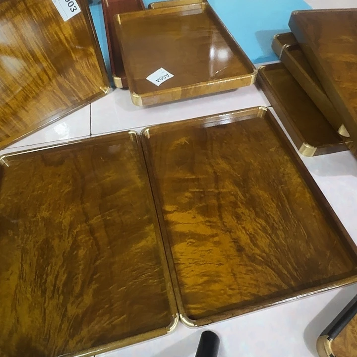 王***上纯手工制作工艺茶盘