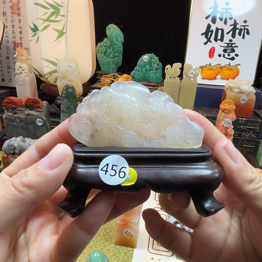 寿山石印石荔枝冻8