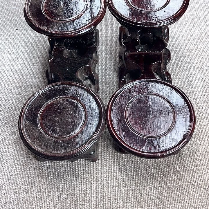 琉璃手工艺品两个圆高低一起处理