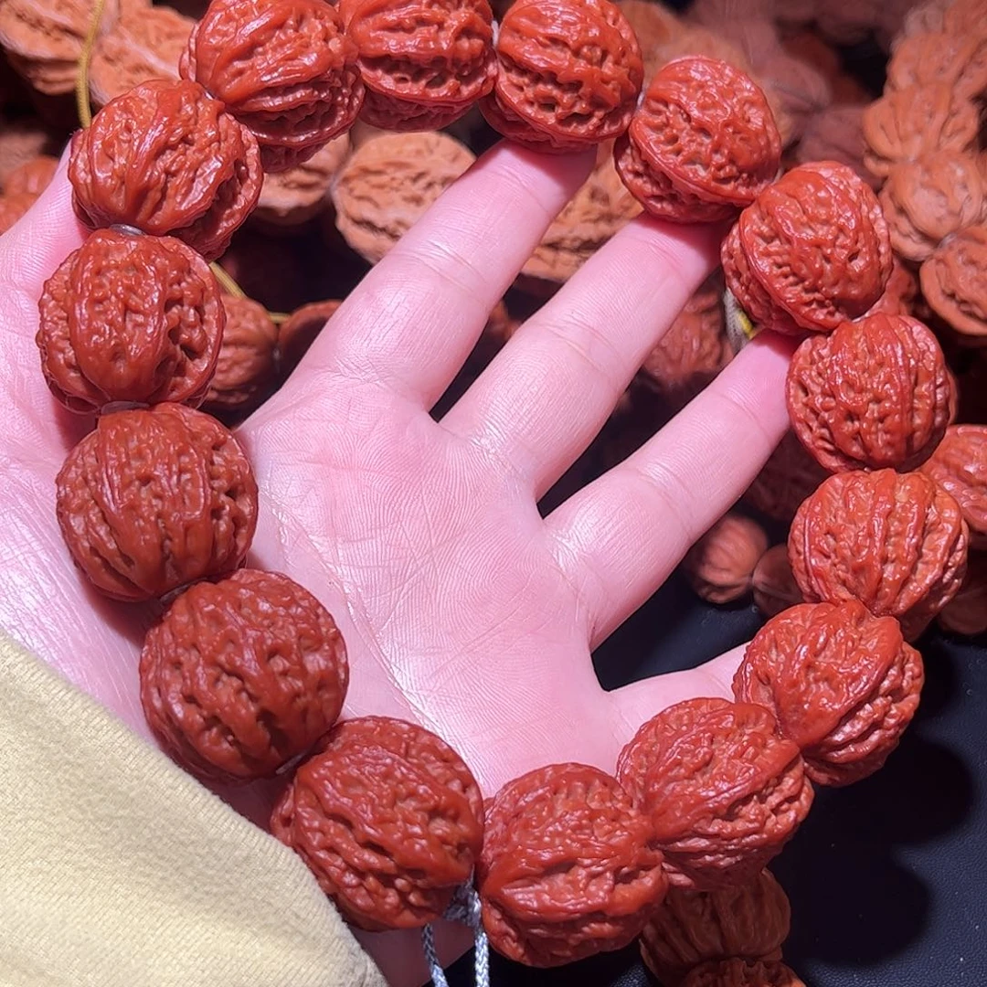 手串文玩核桃粗筋麻花27