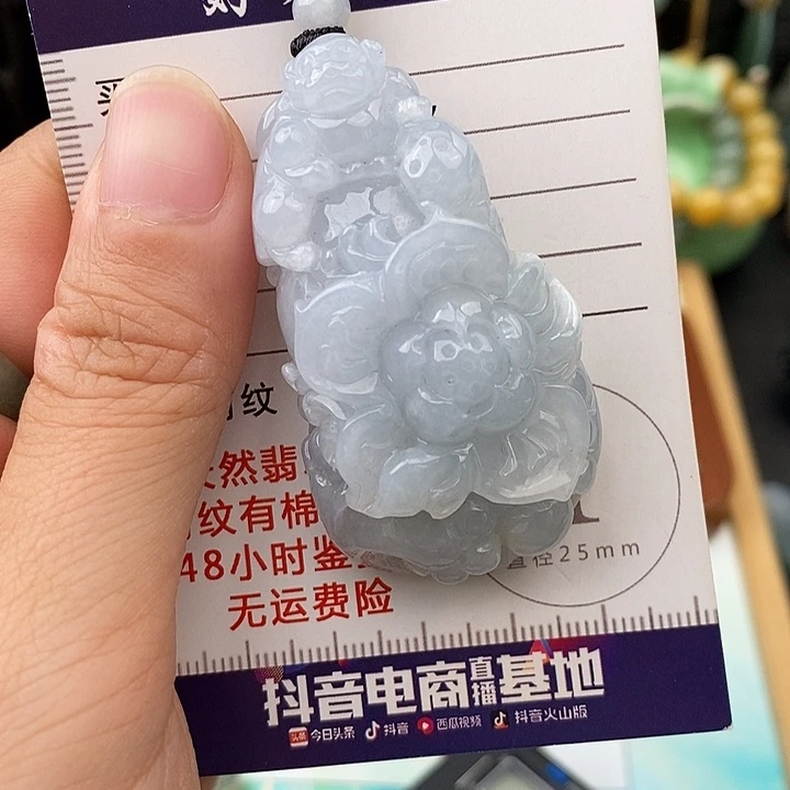 翡翠未镶嵌颈饰貔貅