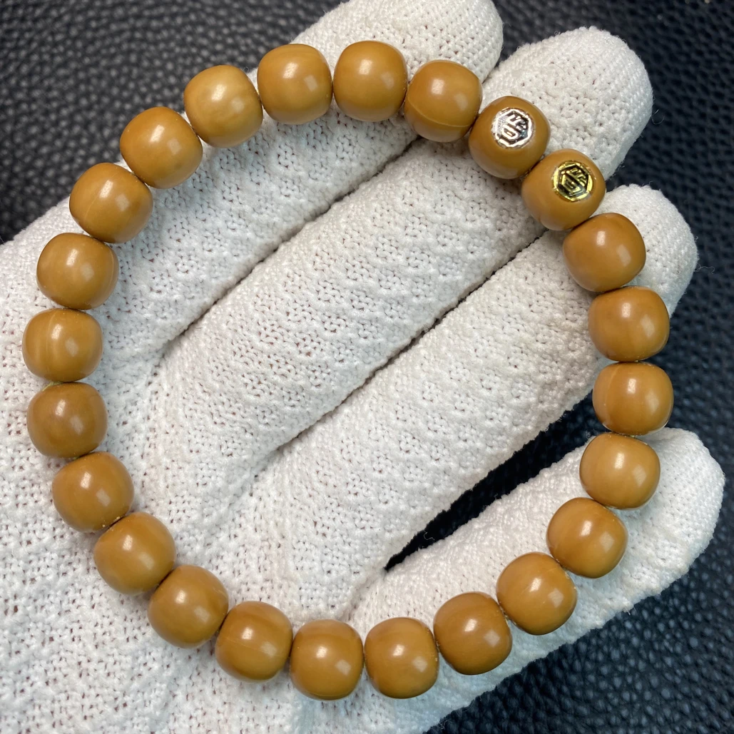 猴头雕刻老型珠反油双标原色未泡药手串卡10左右 A500