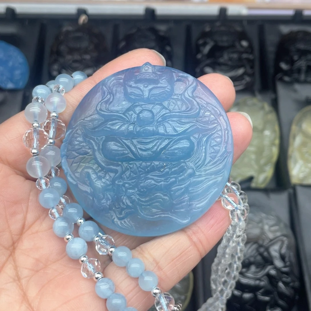 水晶吊坠(不含链)未镶嵌A****而