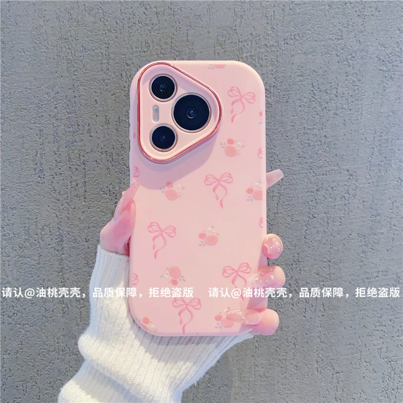 （华为Pura70系列）金属小胖妹适用华为Pura70/70Pro/70pro+手机壳