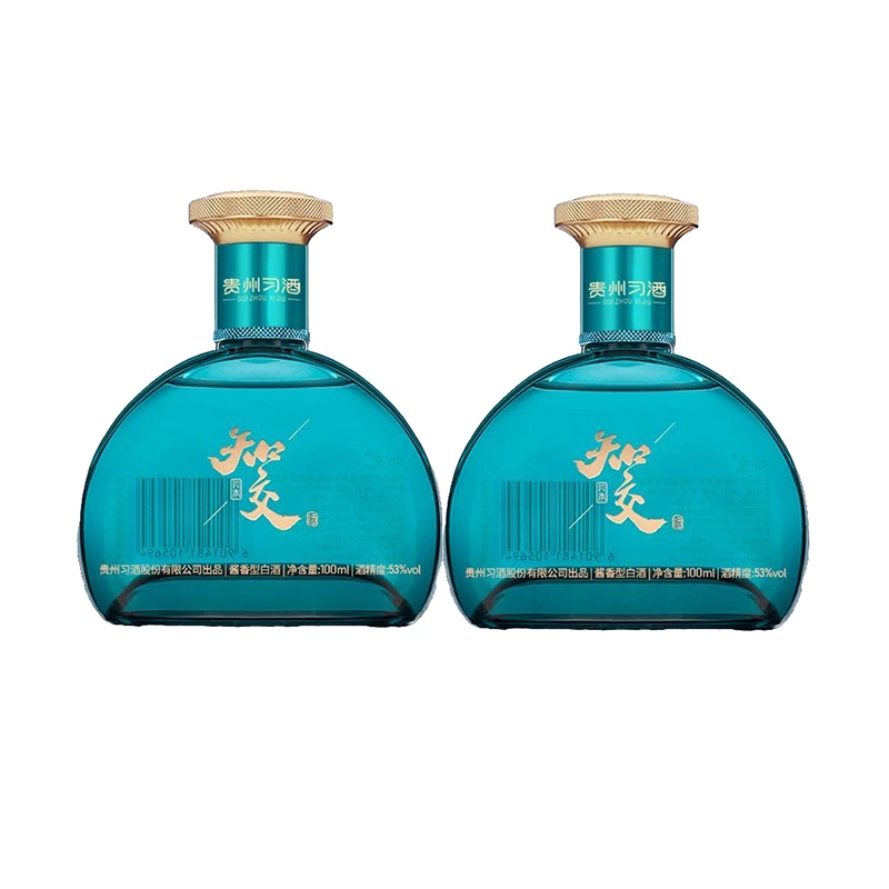 习酒 知交酒（知交四季小酒）酱香型白酒双瓶装53度100ml*2