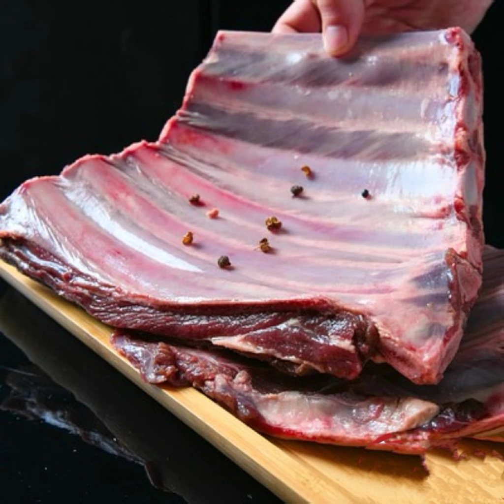 新鲜鹿肉排骨2斤3斤5斤