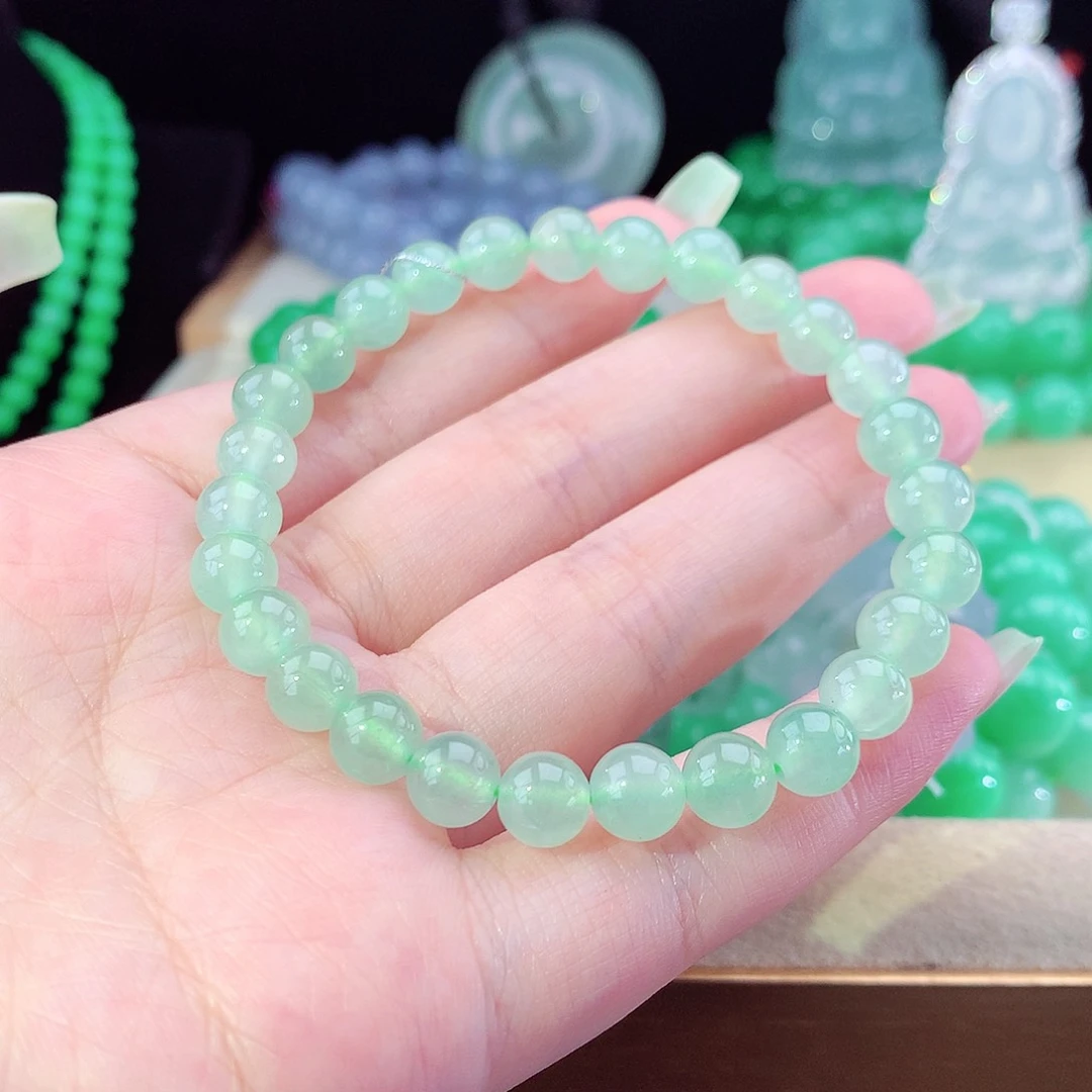 未镶嵌手链翡翠天然