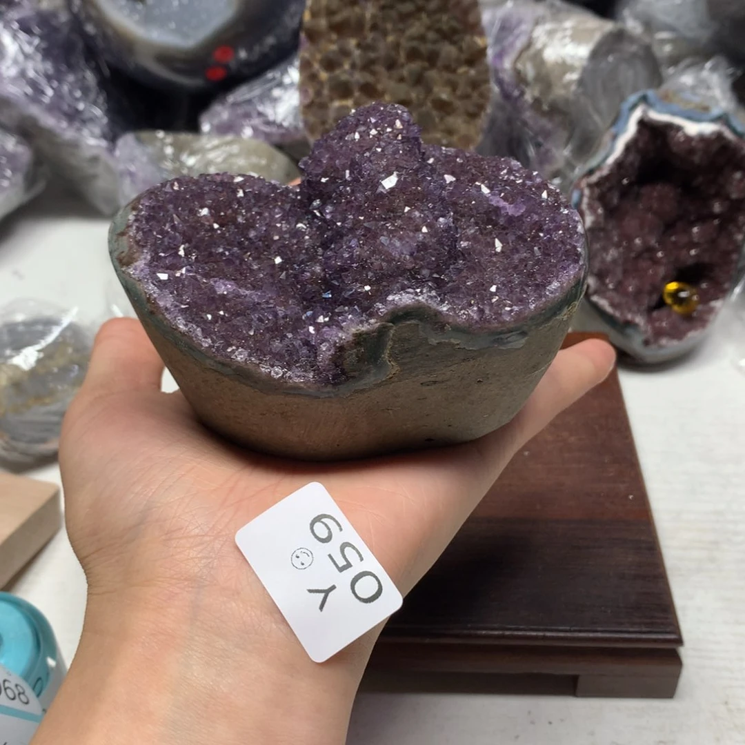 水晶摆件未镶嵌水晶
