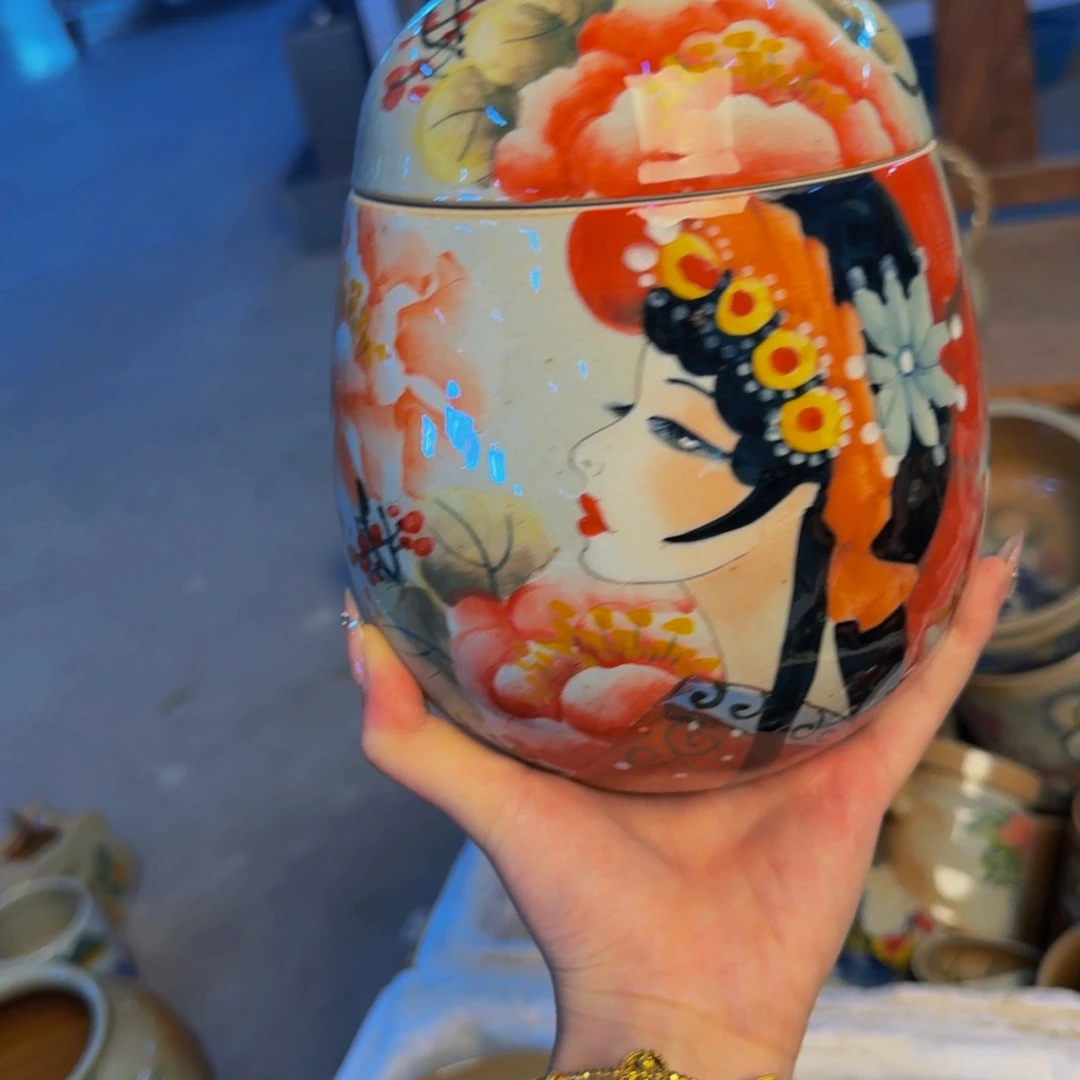 瓷片景德镇陶瓷手工手绘