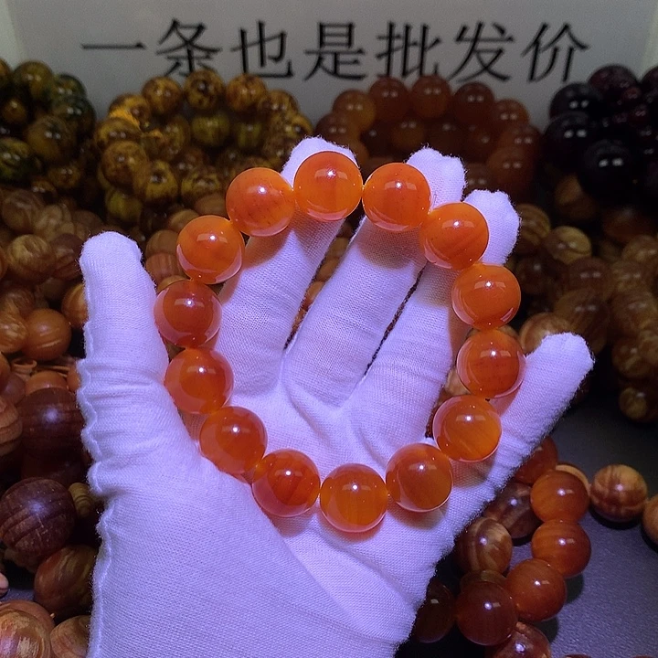 松木（琥珀木）手串/手链1.6 包浆高货