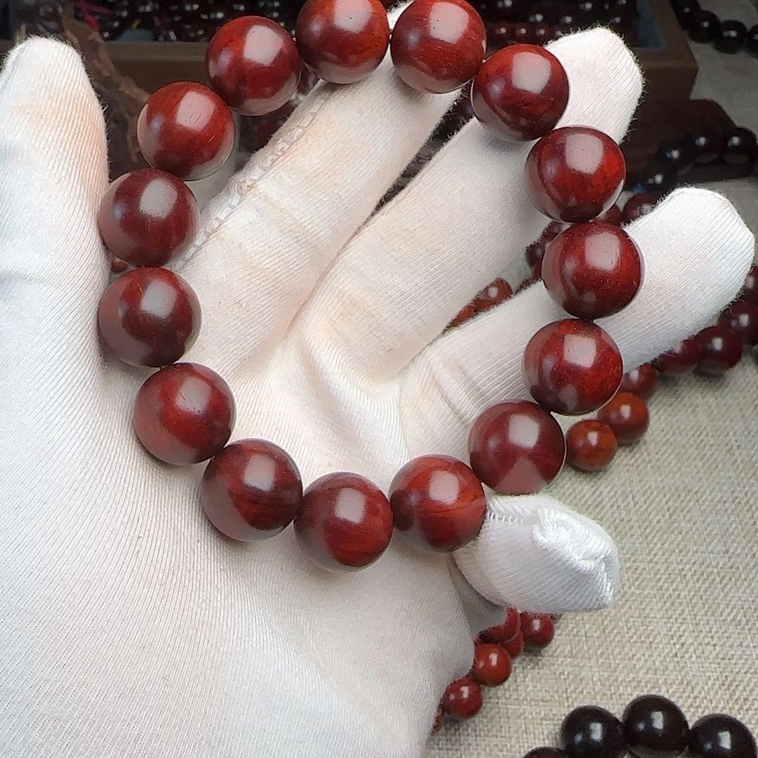 手串/手链小叶紫檀175无胶无蜡老料