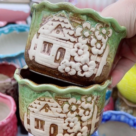 多肉绿植陶瓷花盆