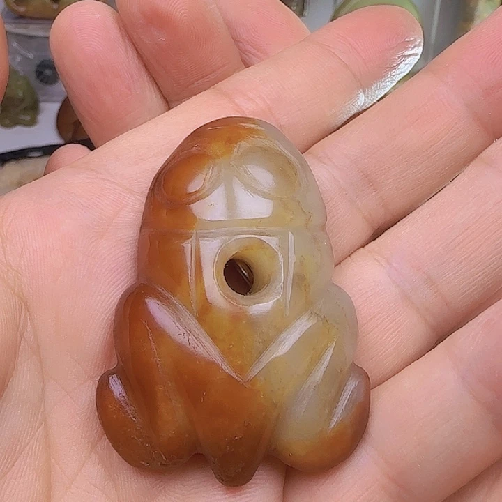 和田玉未镶嵌吊坠(不含链)