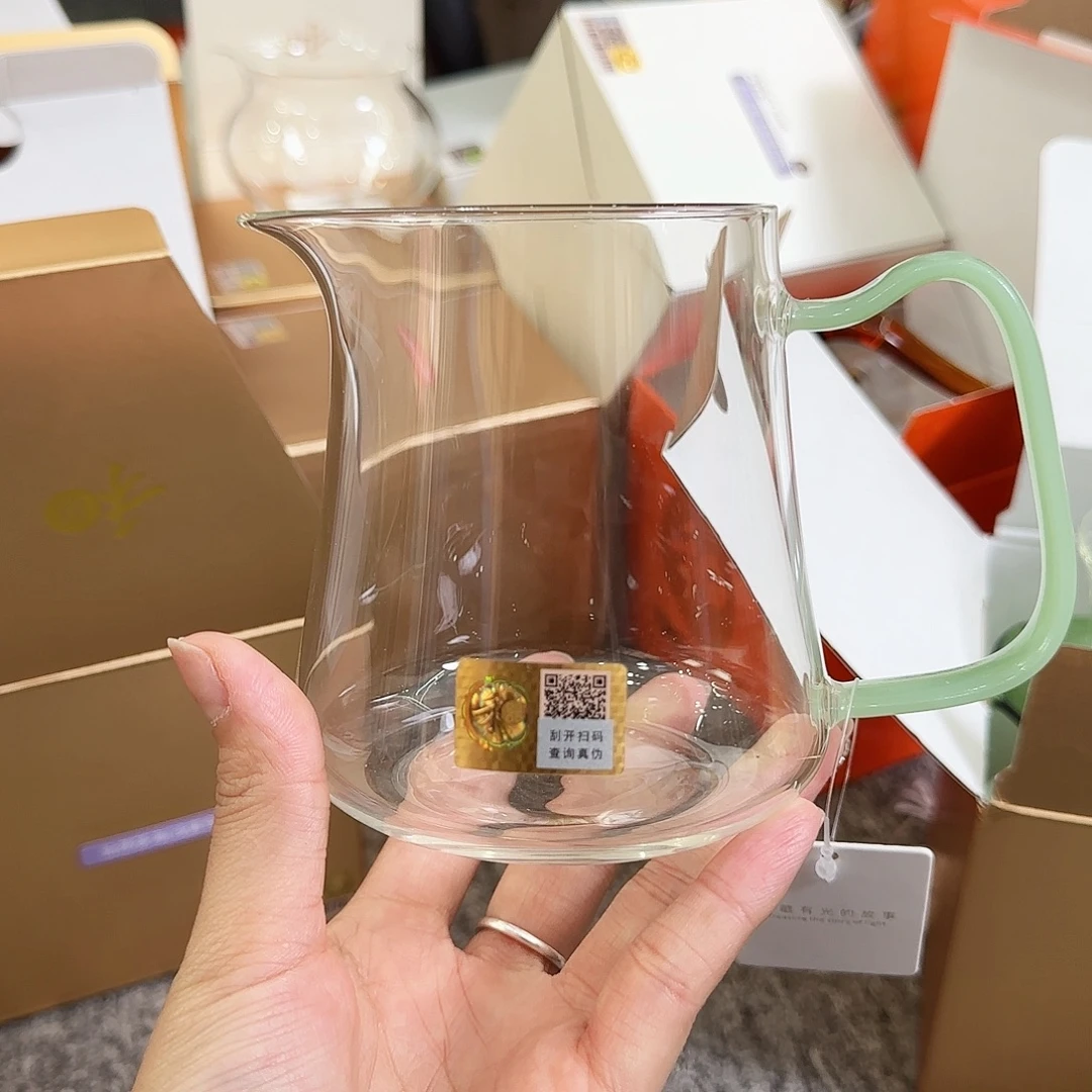 禾器浅玉色卓然公道杯