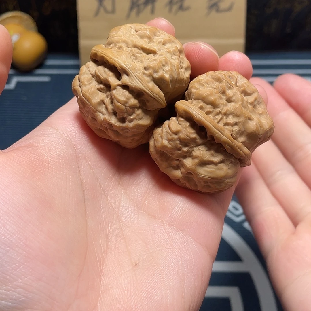 一***毛把件文玩核桃蛤蟆