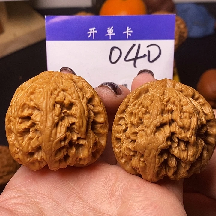 桃核吊坠文玩核桃大粗筋45全品n