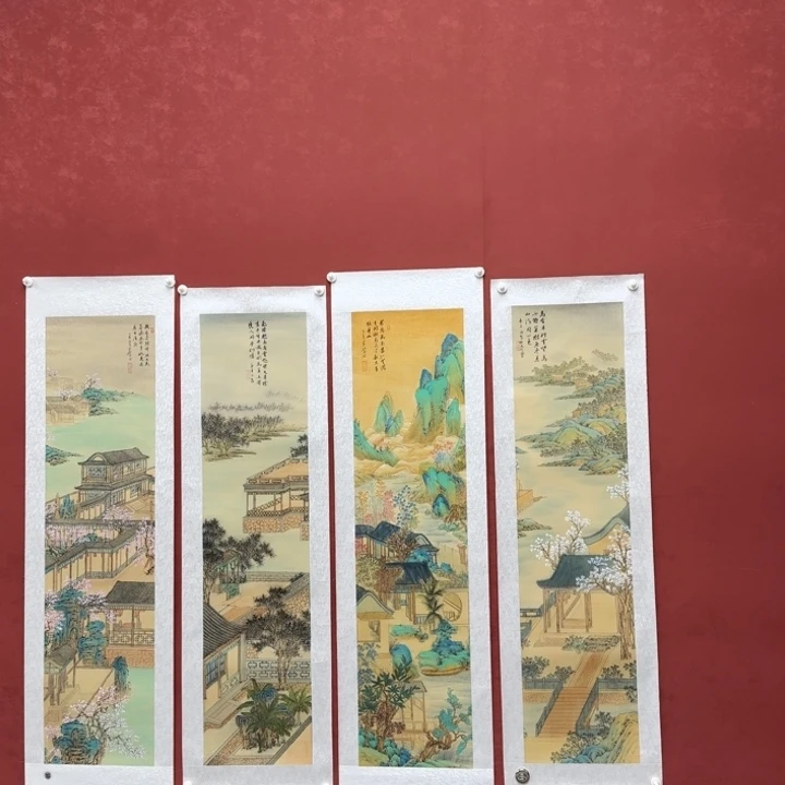 国画书画作品多次参加国际展览