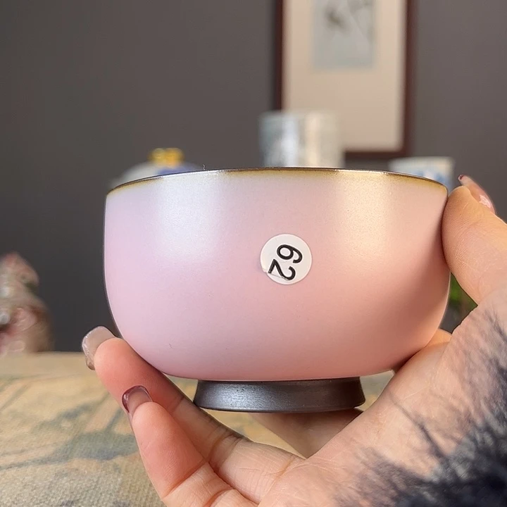 摆件景德柴烧茶杯多人