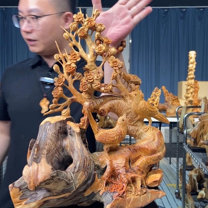 柏木（崖柏）随型摆件