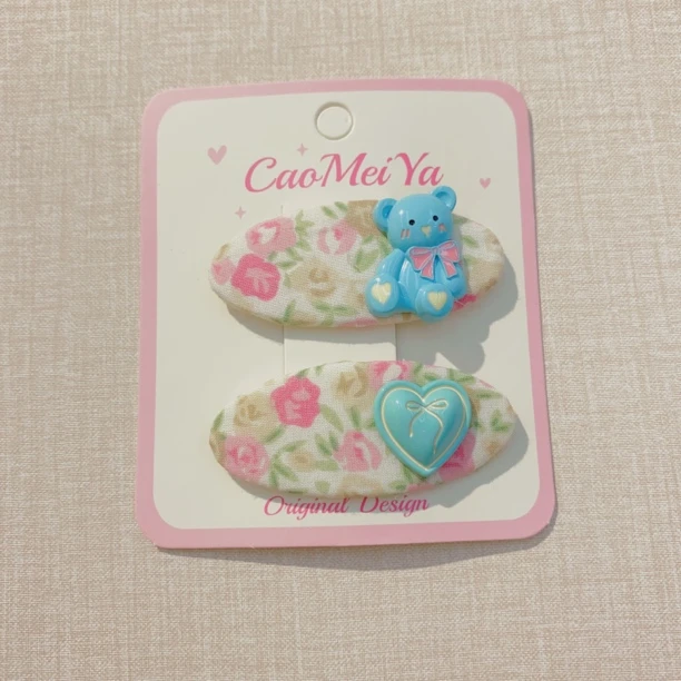 【HM-18583】拜拜夹 成人大童儿童发圈可爱女童儿童配饰发绳发饰