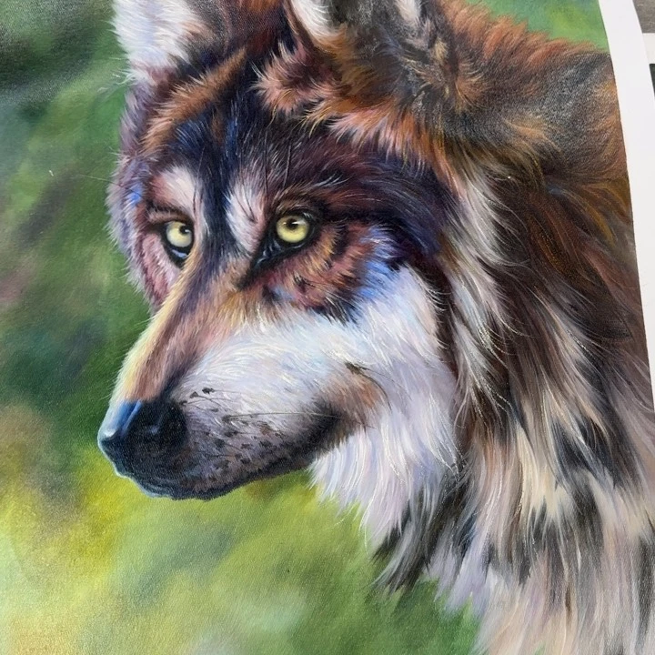 油画在一起的时候就是不