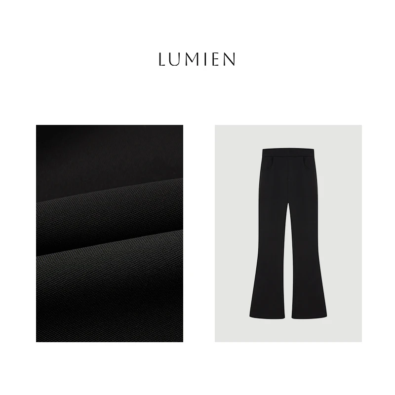 【LUMIEN】高腰加绒喇叭裤LX4LKK042