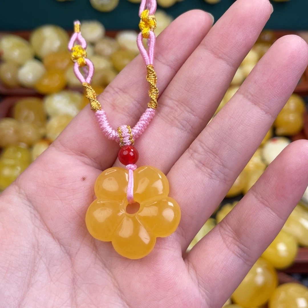 未镶嵌吊坠(赠链)蜜蜡