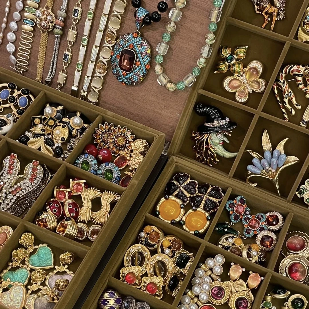 【高货耳环自选4件】直播选款精致重工百搭气质时尚饰品