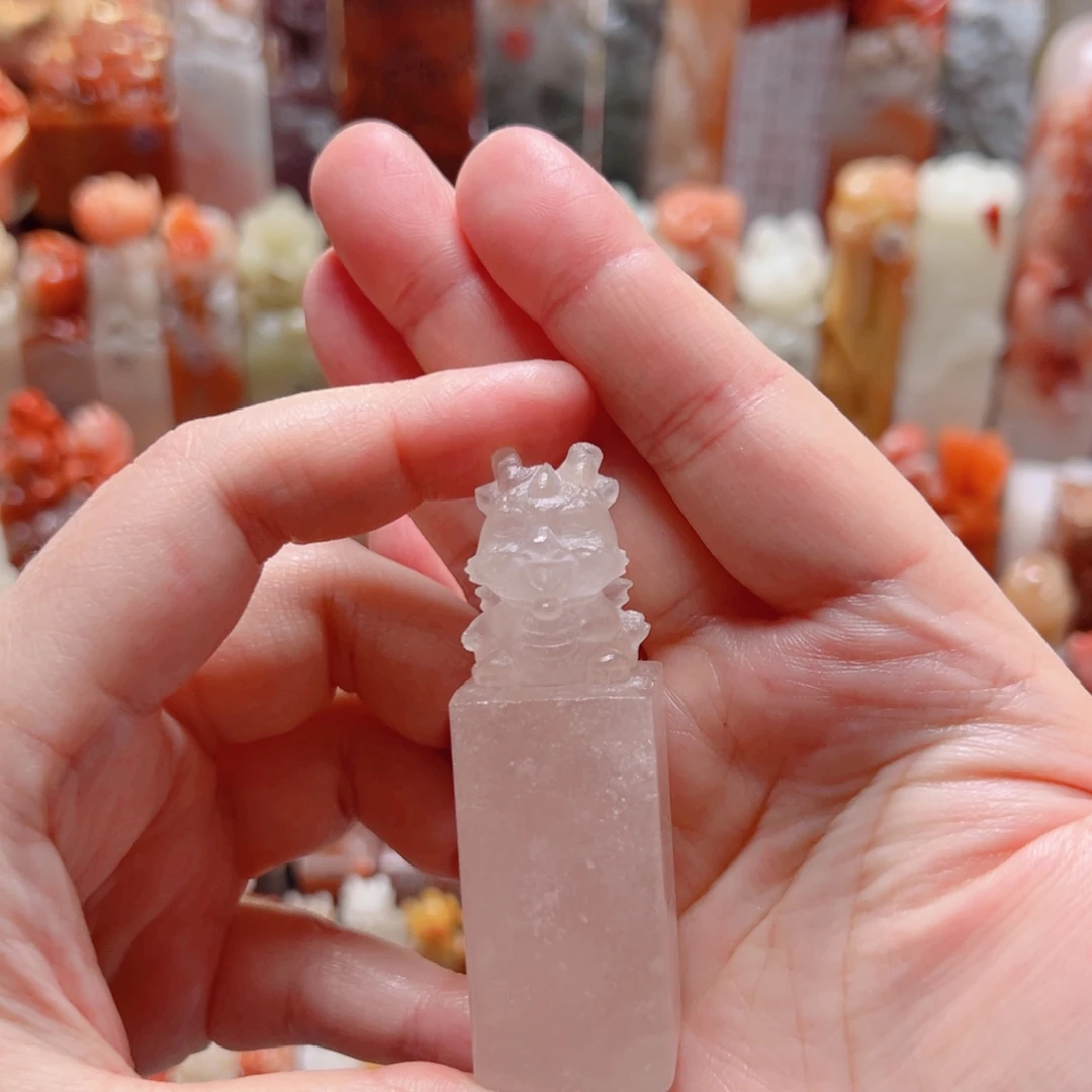 大糖手工篆刻器皿龙宝 包手工刻字