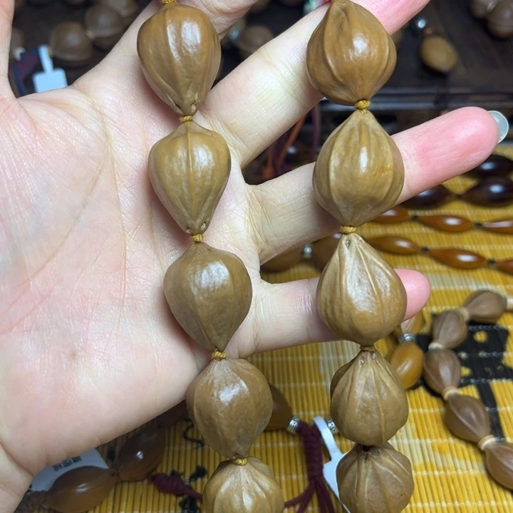 橄榄核手串/手链梅林大四花2.2（15颗手持）