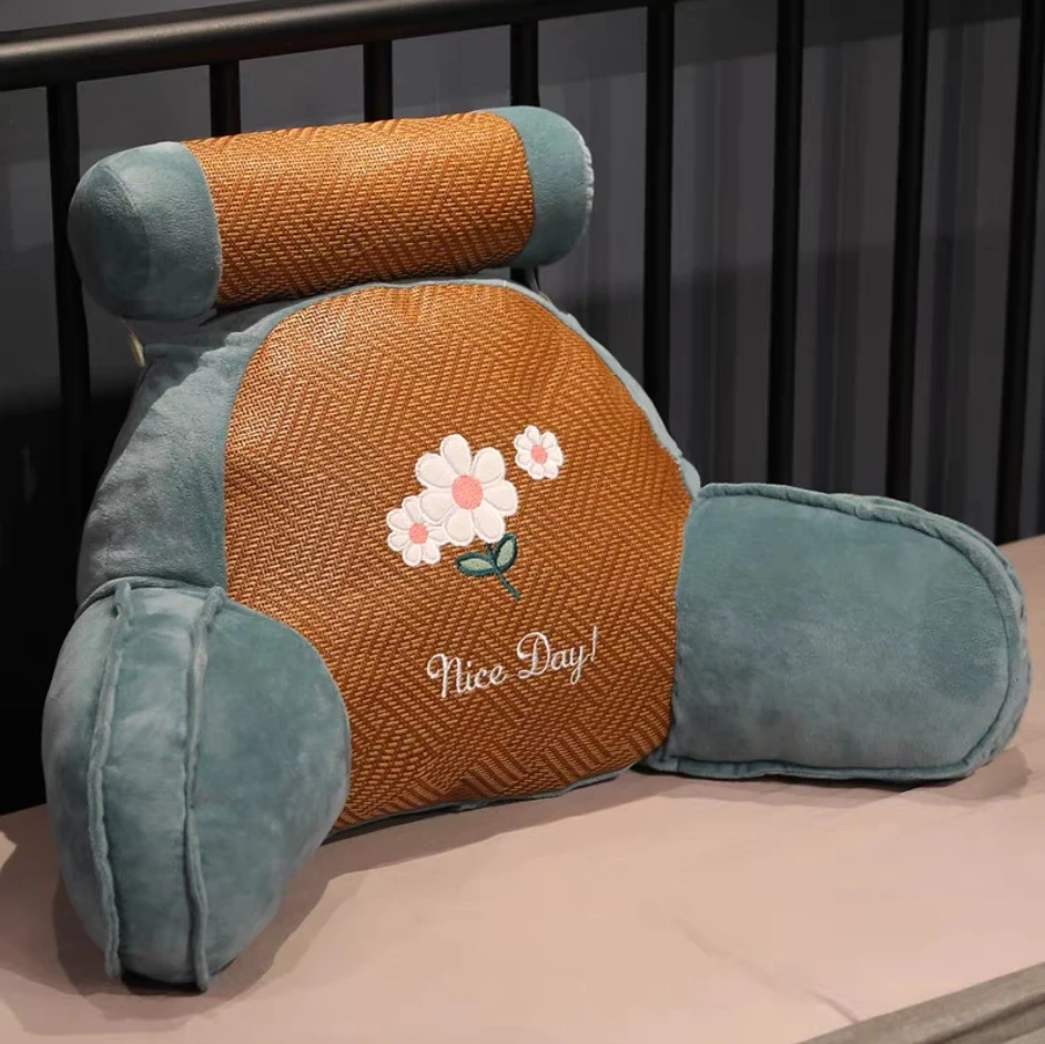 特价凉席腰靠抱枕（可拆洗）