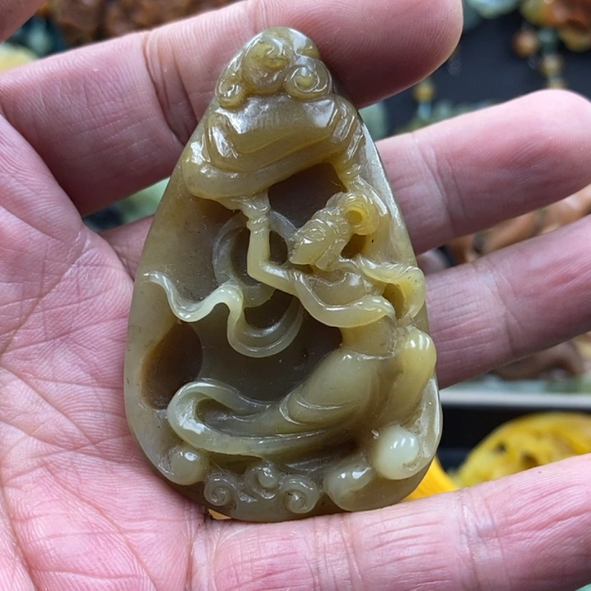 【闪购商品】颈饰未镶嵌和田玉
