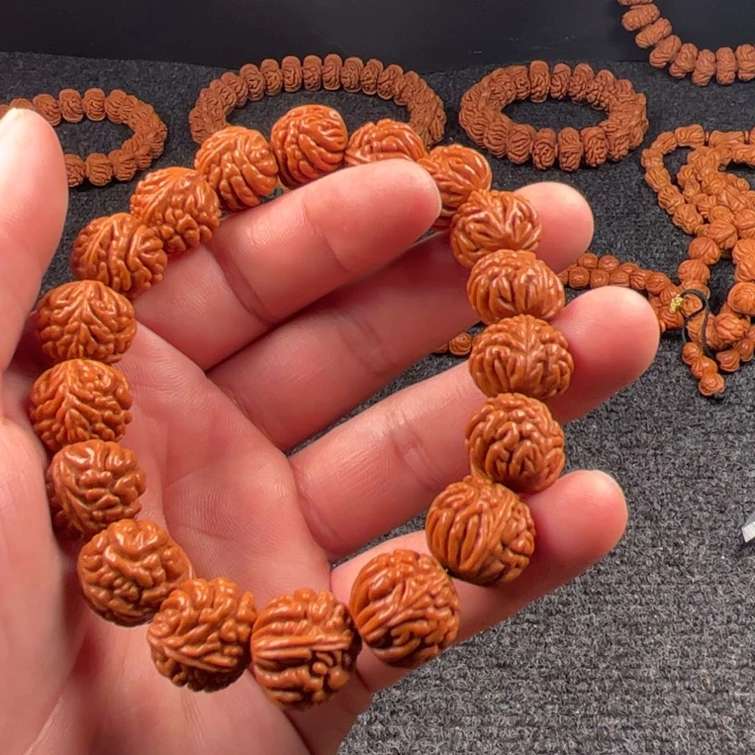 桃核手串6号链接手串