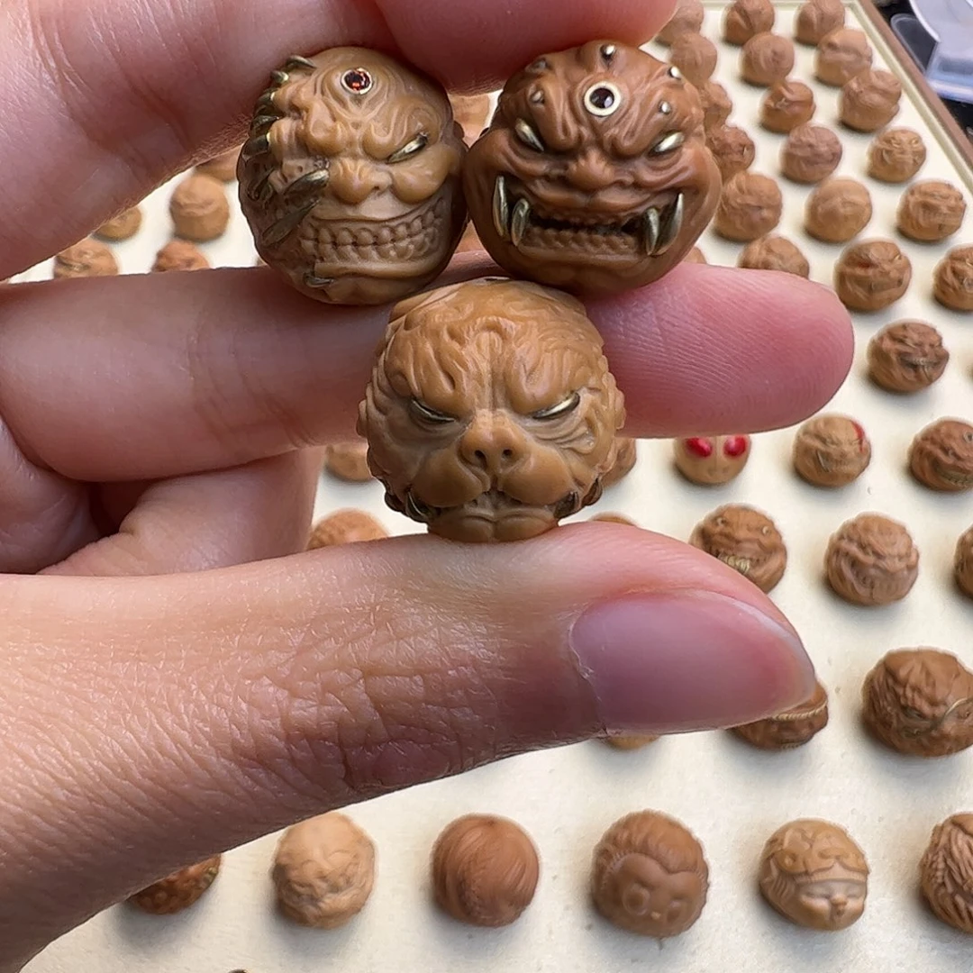 益***达吊坠猴头核桃18尺寸